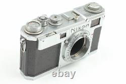 Almost MINT Nikon S2 Rangefinder Camera withNikkor S. C 5cm F/1.4 50mm Lens JAPAN