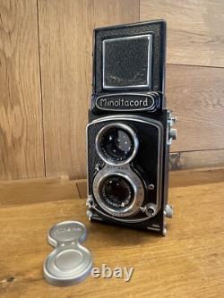 Almost Mint Minolta Minoltacord TLR Film Camera Promar SIII Lens From Japan
