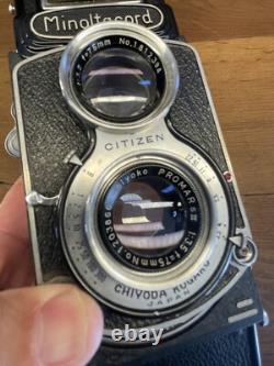 Almost Mint Minolta Minoltacord TLR Film Camera Promar SIII Lens From Japan