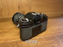 Almost Mint Nikon FG Black Film Camera Tamron SP CF 28-80mm Macro Ai-s Lens JP