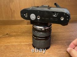 Almost Mint Nikon FG Black Film Camera Tamron SP CF 28-80mm Macro Ai-s Lens JP