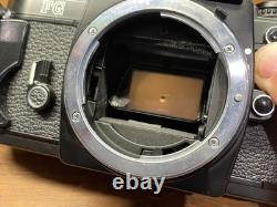 Almost Mint Nikon FG Black Film Camera Tamron SP CF 28-80mm Macro Ai-s Lens JP