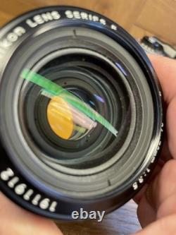 Almost Mint Nikon FG Film Camera Series E 36-72mmmm F/3.5 Ai-s Zoom Lens Japan