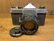 Almost Mint Pentax SL Film Camera Super Takumar 55mm F/1.8 Lens From Japan