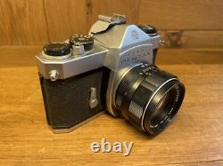 Almost Mint Pentax SL Film Camera Super Takumar 55mm F/1.8 Lens From Japan