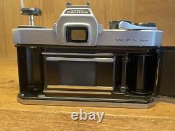 Almost Mint Pentax SL Film Camera Super Takumar 55mm F/1.8 Lens From Japan