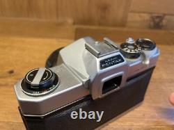 Almost Mint Pentax SL Film Camera Super Takumar 55mm F/1.8 Lens From Japan