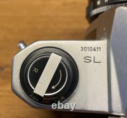 Almost Mint Pentax SL Film Camera Super Takumar 55mm F/1.8 Lens From Japan