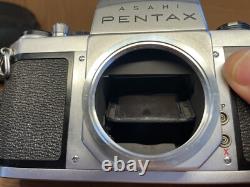 Almost Mint with Case Pentax S3 Film Camera Auto Takumar 55mm F/1.8 Lens From JP