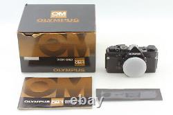 Almost Unused in Box Olympus OM-1 Black 35mm SLR Film Camera From JAPAN