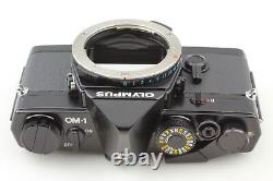 Almost Unused in Box Olympus OM-1 Black 35mm SLR Film Camera From JAPAN