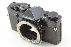Almost Unused in Box Olympus OM-1 Black 35mm SLR Film Camera From JAPAN
