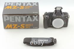 Almost Unused in Box Pentax MZ-S MZS QD Black 35mm Film Camera Body From JAPAN