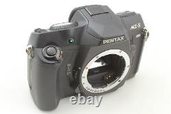 Almost Unused in Box Pentax MZ-S MZS QD Black 35mm Film Camera Body From JAPAN