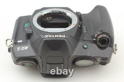 Almost Unused in Box Pentax MZ-S MZS QD Black 35mm Film Camera Body From JAPAN