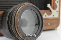 Antique large format camera + SOHNEIDER KREUZNACH XENAR 21cm f/4.5 Lens Japan