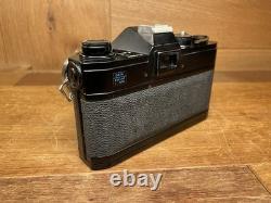 App Mint Canon FTb QL Black Film Camera FD 135mm F/3.5 Telephoto Lens From JPN