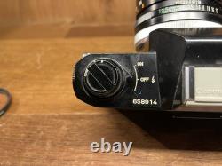 App Mint Canon FTb QL Black Film Camera FD 135mm F/3.5 Telephoto Lens From JPN