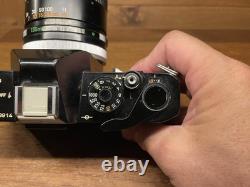 App Mint Canon FTb QL Black Film Camera FD 135mm F/3.5 Telephoto Lens From JPN