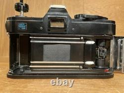 App Mint Canon FTb QL Black Film Camera FD 135mm F/3.5 Telephoto Lens From JPN