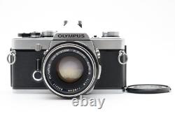Appearance MINT Olympus OM-1 SLR Film Camera F. Zuiko 50mm f1.8 Lens JAPAN