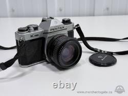 Asahi Pentax K1000 35mm Film Camera with Makinon 55mm f/1.2 Lens K Mount