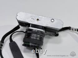 Asahi Pentax K1000 35mm Film Camera with Makinon 55mm f/1.2 Lens K Mount