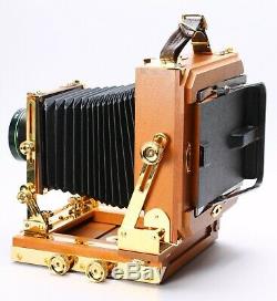 BEAUTIFUL - ZONE VI 4X5 WOOD FIELD CAMERA With CALTAR 90MM f/6.8 & 210MM LENSES