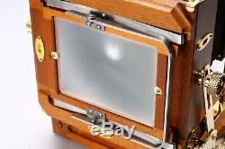 BEAUTIFUL - ZONE VI 4X5 WOOD FIELD CAMERA With CALTAR 90MM f/6.8 & 210MM LENSES