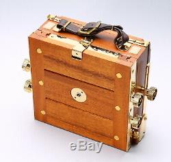 BEAUTIFUL - ZONE VI 4X5 WOOD FIELD CAMERA With CALTAR 90MM f/6.8 & 210MM LENSES