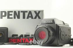 BOXED EXC+5 Pentax 645 Film Camera + A 75mm f/2.8 Lens 120 & 220 from JAPAN