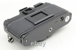 BOXed Top MINT Canon AE-1 BLACK 35mm Film Camera SLR Body From JAPAN