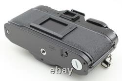 BOXed Top MINT Canon AE-1 BLACK 35mm Film Camera SLR Body From JAPAN