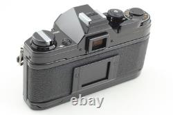 BOXed Top MINT Canon AE-1 BLACK 35mm Film Camera SLR Body From JAPAN