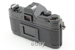 BOXed Top MINT Canon AE-1 BLACK 35mm Film Camera SLR Body From JAPAN