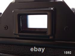 BOXed Top MINT Canon AE-1 BLACK 35mm Film Camera SLR Body From JAPAN