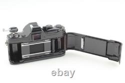 BOXed Top MINT Canon AE-1 BLACK 35mm Film Camera SLR Body From JAPAN