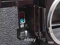 BOXed Top MINT Canon AE-1 BLACK 35mm Film Camera SLR Body From JAPAN