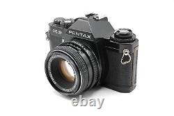 Black Pentax MG 35mm SLR Camera Kit with 50mm Lens Very Good