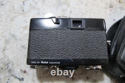 Black Rollei 35 Film Camera with Triotar 40mm f/3.5 Lens & Case Bench Tested