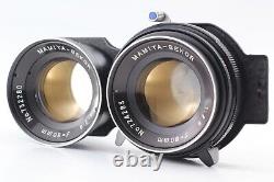 Blue Dot N MINT Mamiya C220 Pro TLR Film Camera 80mm f2.8 Lens From JAPAN N686