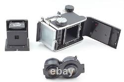 Blue Dot Near MINT Mamiya C220 Pro TLR Film Camera 80mm f/2.8 Lens From JAPAN