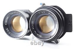 Blue Dot Near MINT Mamiya C220 Pro TLR Film Camera 80mm f/2.8 Lens From JAPAN