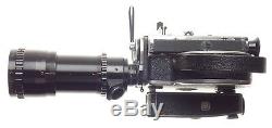 Bolex H16 Film Camera with Reflex Som-Berthiot Pan-Cinor Zoom Lens f=17-85 12