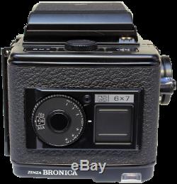 Bronica GS-1 6x7 Medium Format SLR Film Camera with 100mm f3.5 lens ALL BOXED