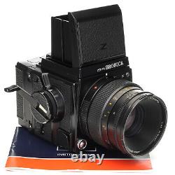 Bronica GS-1 Kit with 100mm F/3.5 Lens, Waist Level Finder and 6x7 220 Back