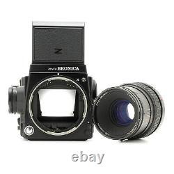 Bronica GS-1 Kit with 100mm F/3.5 Lens, Waist Level Finder and 6x7 220 Back