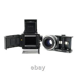 Bronica GS-1 Kit with 100mm F/3.5 Lens, Waist Level Finder and 6x7 220 Back