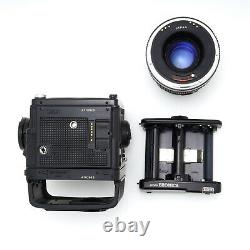 Bronica GS-1 Kit with 100mm F/3.5 Lens, Waist Level Finder and 6x7 220 Back