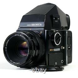 Bronica SQ-A 6x6 Camera with PS 80mm f2.8 Lens + Metered Prism & 120 SQ-i Back